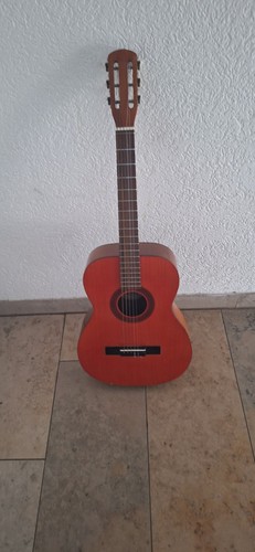 Klassische akustikgitarre mit - klassische,