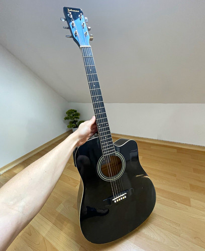 Axman akustikgitarre saitig - akustikgitarre, 6-saitig