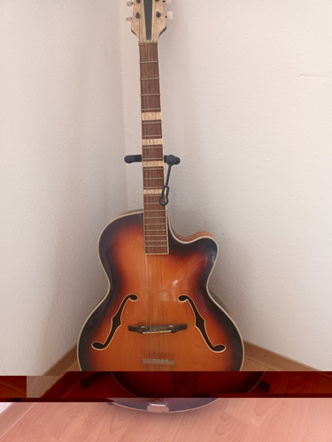 Archtop akustikgitarre cutaway - akustikgitarre,