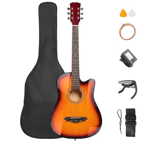 Glarry akustikgitarre - glarry,